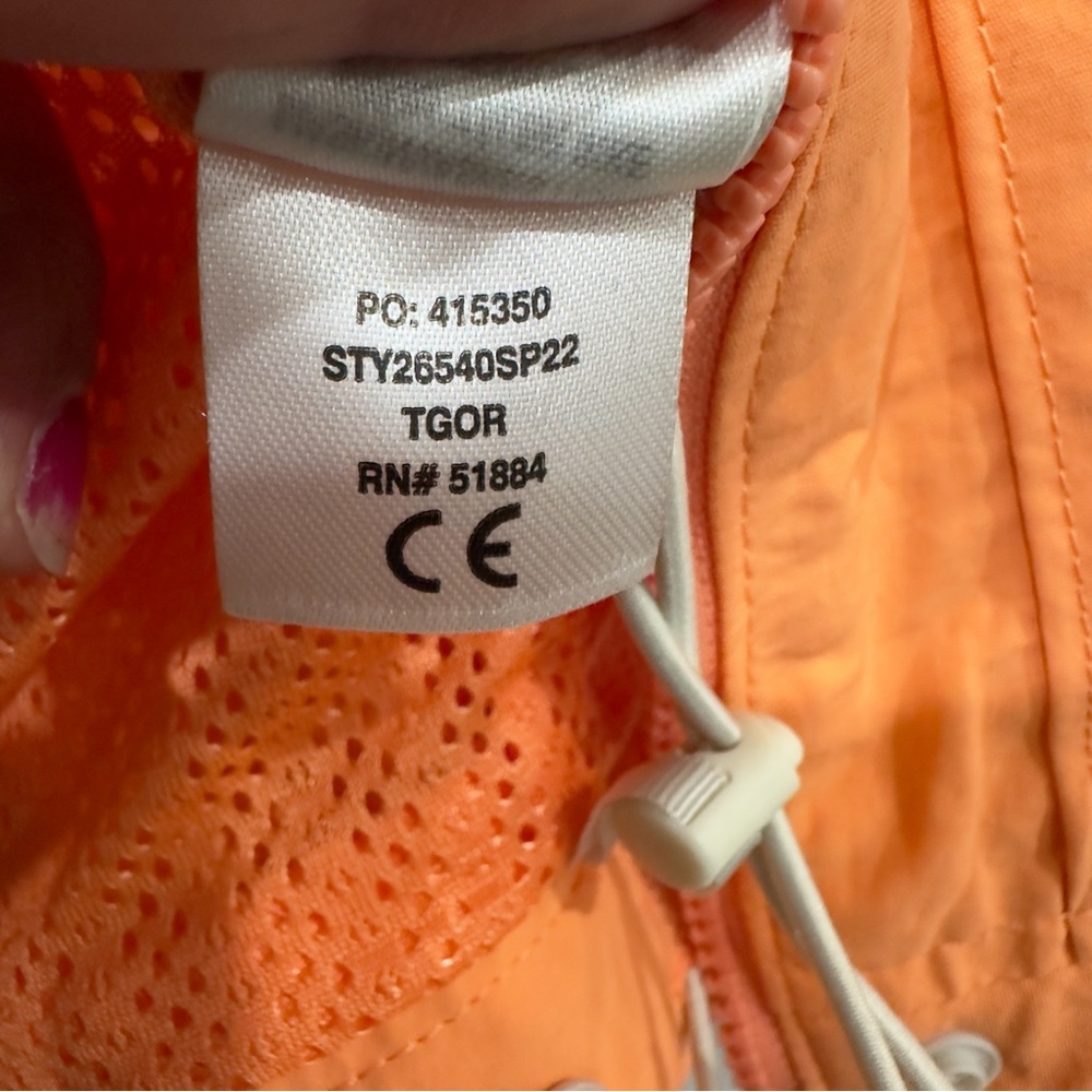 Patagonia Orange Hooded Jacket - Picture 8 of 11